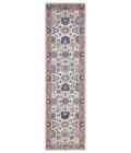 Safavieh Astoria ASA408 Ivory / Rust 2'-2" X 8' Runner Area Rug