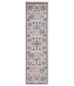 Safavieh Astoria ASA410 Beige / Blue 2'-2" X 8' Runner Area Rug