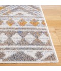 Safavieh Astoria ASA412 Grey / Ivory 2'-2" X 8' Runner Area Rug