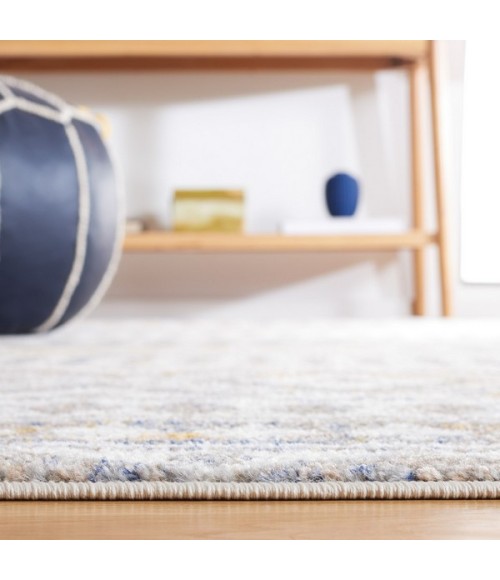Safavieh Astoria ASA412 Grey / Ivory 2'-2" X 8' Runner Area Rug