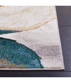 Safavieh Art Studio ASD116 Ivory / Rust 4' X 6' Rectangle Area Rug