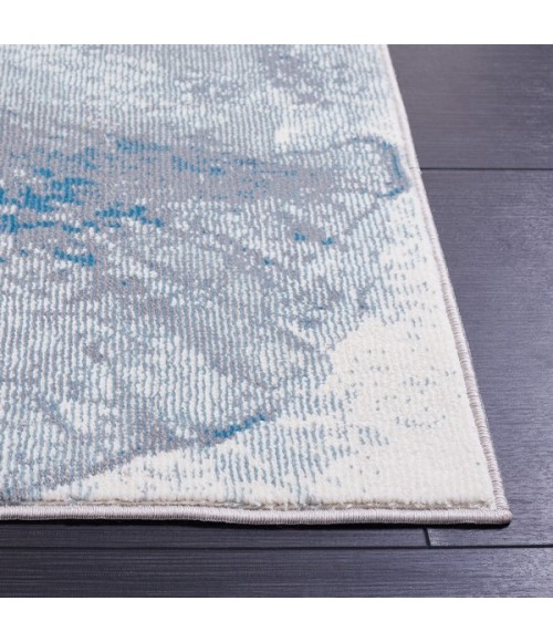 Safavieh Art Studio ASD120 Ivory / Rust 8' X 10' Rectangle Area Rug