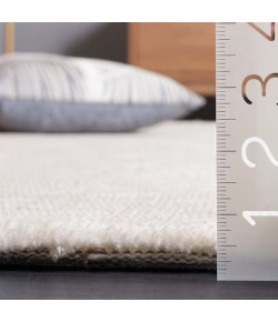 Safavieh Audrey AUD101 Ivory / Dark Grey 2'-3" X 8' Runner Area Rug