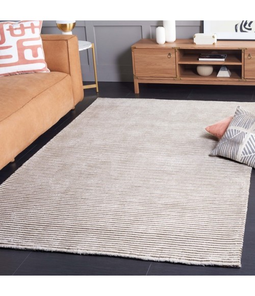 Safavieh Audrey AUD101 Ivory / Dark Grey 6' X 6' Square Area Rug