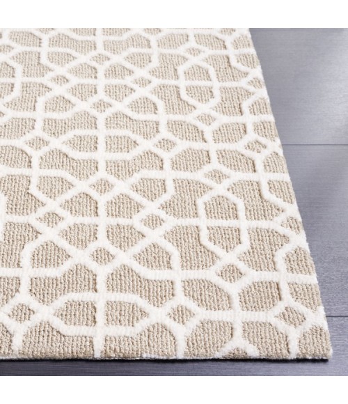 Safavieh Audrey AUD103 Taupe / Ivory 2'-3" X 8' Runner Area Rug