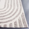 Safavieh Audrey AUD106 Ivory / Grey 6' X 6' Square Area Rug