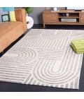 Safavieh Audrey AUD106 Ivory / Grey 4' X 6' Rectangle Area Rug