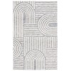Safavieh Audrey AUD106 Grey / Ivory 4' X 6' Rectangle Area Rug