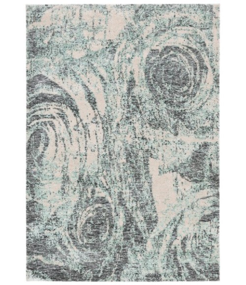 Safavieh Audrey AUD107 Blue / Grey 5'-0" x 7'-0" Rectangle Area Rug