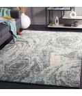 Safavieh Audrey AUD107 Blue / Grey 6' X 6' Square Area Rug