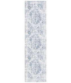 Safavieh Baltimore BAL850 Light Grey / Blue 2'-2" X 8' Runner Area Rug