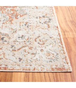 Safavieh Baltimore BAL852 Ivory / Rust 6'-7" X 6'-7" Square Area Rug