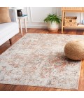 Safavieh Baltimore BAL852 Ivory / Rust 6'-7" X 6'-7" Square Area Rug