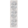 Safavieh Baltimore BAL852 Light Grey / Blue 2'-2" X 8' Runner Area Rug