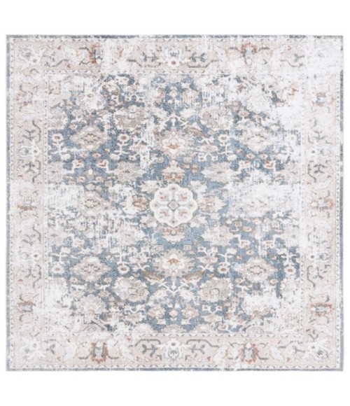 Safavieh Baltimore BAL852 Light Grey / Blue 6'-7" X 6'-7" Square Area Rug