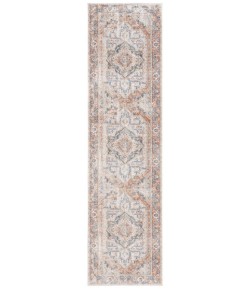 Safavieh Baltimore BAL854 Beige / Rust 2'-2" X 8' Runner Area Rug
