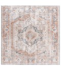 Safavieh Baltimore BAL854 Beige / Rust 6'-7" X 6'-7" Square Area Rug
