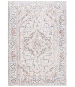 Safavieh Baltimore BAL854 Light Grey / Rust 9' X 12' Rectangle Area Rug