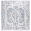 Safavieh Baltimore BAL854 Light Grey / Blue 6'-7" X 6'-7" Square Area Rug