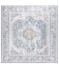 Safavieh Baltimore BAL854 Light Grey / Blue 6'-7" X 6'-7" Square Area Rug