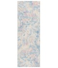 Safavieh Barbados BAR512 Light Blue / Ivory 2'-8" X 8' Runner Area Rug