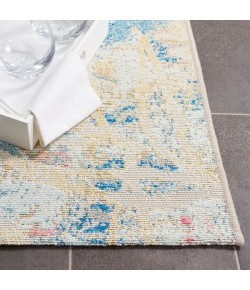 Safavieh Barbados BAR512 Light Blue / Ivory 4' X 6' Rectangle Area Rug