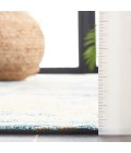 Safavieh Barbados BAR512 Light Blue / Ivory 2'-8" X 8' Runner Area Rug