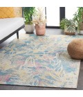 Safavieh Barbados BAR512 Light Blue / Ivory 5'-3" X 7'-6" Rectangle Area Rug