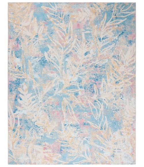 Safavieh Barbados BAR512 Light Blue / Ivory 9'-10" x 12'-5" Rectangle Area Rug