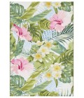 Safavieh Barbados BAR516 Green / Pink 5'-3" X 7'-6" Rectangle Area Rug