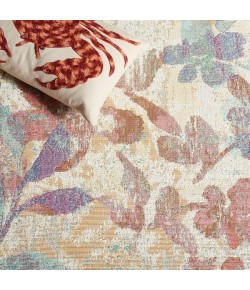 Safavieh Barbados BAR525 Beige / Red 5'-3" X 7'-6" Rectangle Area Rug
