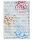 Safavieh Barbados Area Rug BAR535J-9 Safavieh Barbados BAR535 Teal / White 9'-10" x 12'-5" Rectangle Area Rug