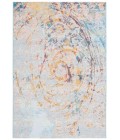 Safavieh Barbados BAR538 Light Blue / Yellow Rust 8'-0" x 10'-5" Rectangle Area Rug