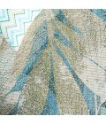 Safavieh Barbados BAR541 Blue Green / Ivory 2'-8" X 8' Runner Area Rug