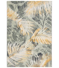 Safavieh Barbados BAR543 Green / Black Gold 4' X 6' Rectangle Area Rug