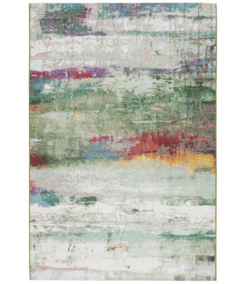 Safavieh Barbados BAR545 Green / Blue Purple 8'-0" x 10'-5" Rectangle Area Rug