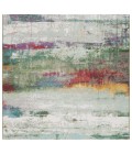 Safavieh Barbados BAR545 Green / Blue Purple 6'-6" x 6'-6"Square Square Area Rug