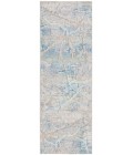 Safavieh Barbados BAR548 Ivory Blue / Green 2'-8" X 8' Runner Area Rug