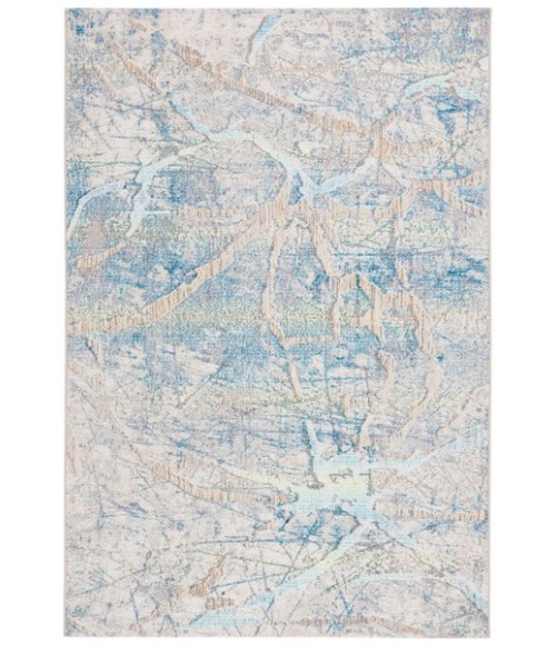 Safavieh Barbados Area Rug BAR548A-9 Safavieh Barbados BAR548 Ivory Blue / Green 9'-10" x 12'-5" Rectangle Area Rug