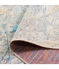 Safavieh Barbados BAR548 Ivory Blue / Green 6'-6" X 6'-6" Round Area Rug