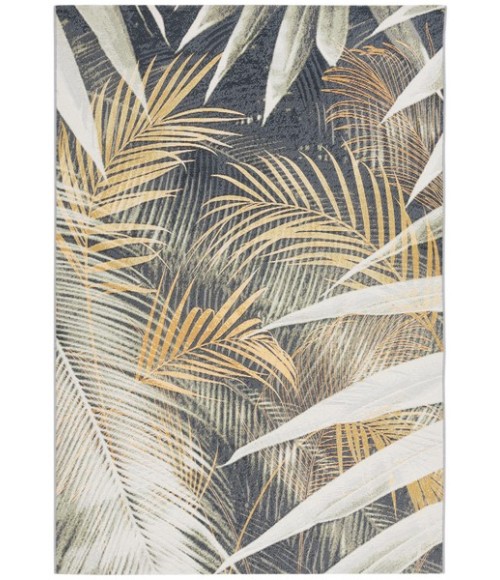 Safavieh Barbados BAR549 Black Green / Gold 8'-0" x 10'-5" Rectangle Area Rug