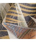 Safavieh Barbados BAR549 Black Green / Gold 8'-0" x 10'-5" Rectangle Area Rug