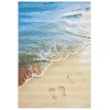 Safavieh Barbados BAR550 Gold / Blue 6'-6" x 9'-4" Rectangle Area Rug