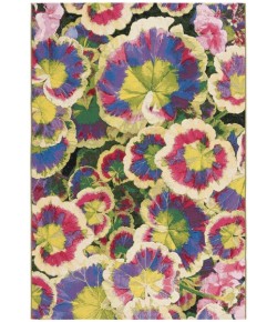 Safavieh Barbados BAR556 Black Green / Purple 8'-0" x 10'-5" Rectangle Area Rug