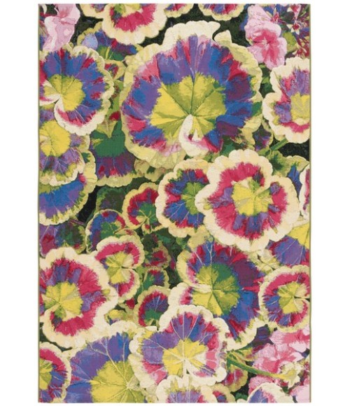 Safavieh Barbados BAR556 Black Green / Purple 8'-0" x 10'-5" Rectangle Area Rug