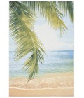 Safavieh Barbados BAR560 Gold / Blue 4' X 6' Rectangle Area Rug