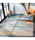 Safavieh Barbados BAR585 Light Blue / Pink 6'-6" x 9'-4" Rectangle Area Rug