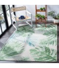 Safavieh Barbados BAR590 Green / Teal 4' X 6' Rectangle Area Rug