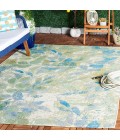 Safavieh Barbados BAR594 Blue / Ivory 5'-3" X 7'-6" Rectangle Area Rug