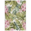 Safavieh Barbados BAR596 Green / Pink 9'-10" x 12'-5" Rectangle Area Rug